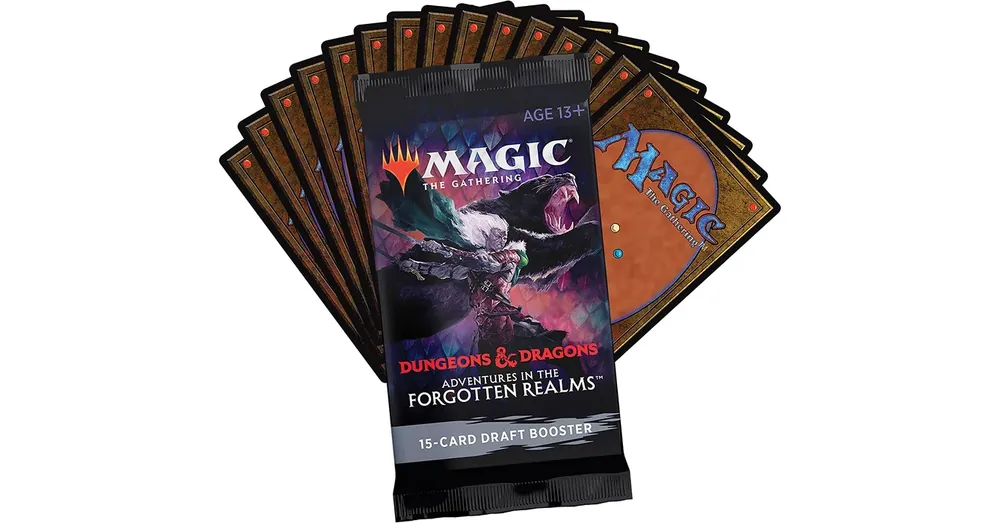 Magic The Gathering Adventures in the Forgotten Realms Draft Booster gyűjtői kártya Azonnali szállítás