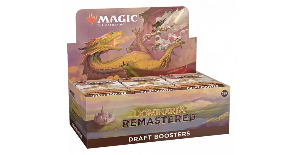 Magic The Gathering Dominaria Remastered Draft Booster Display gyűjtői kártya Alacsony ár