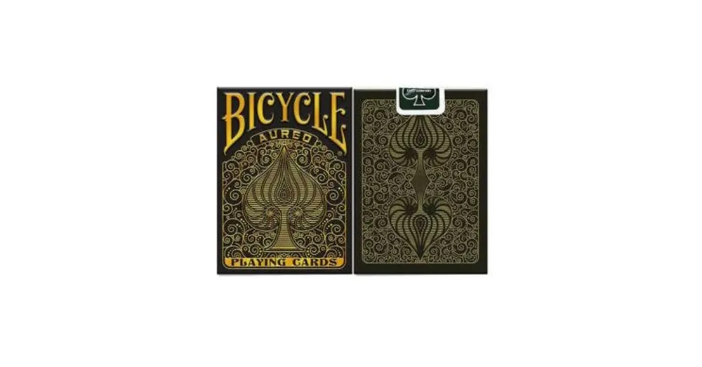 Vásárlói kedvenc Bicycle Aureo Black kártya