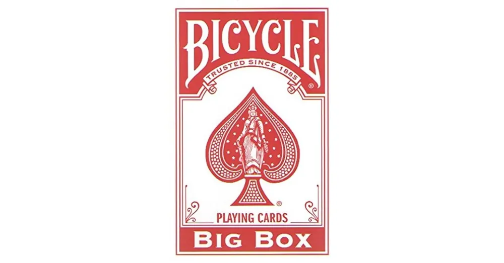 Bicycle Big Box XXL piros kártya Biztonságos fizetés