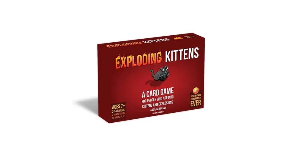 Azonnal elérhető Exploding Kittens Original Ed. társasjáték, angol nyelvű