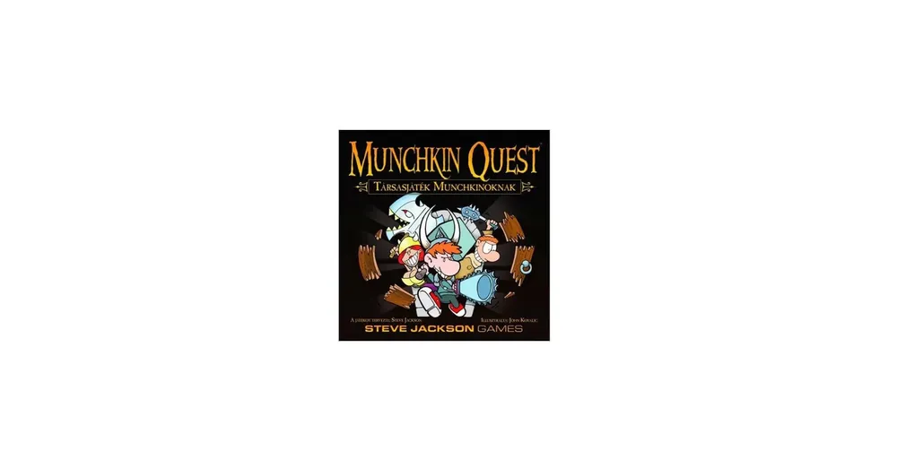 Akciós ár Munchkin Quest-társasjáték Munchkinoknak