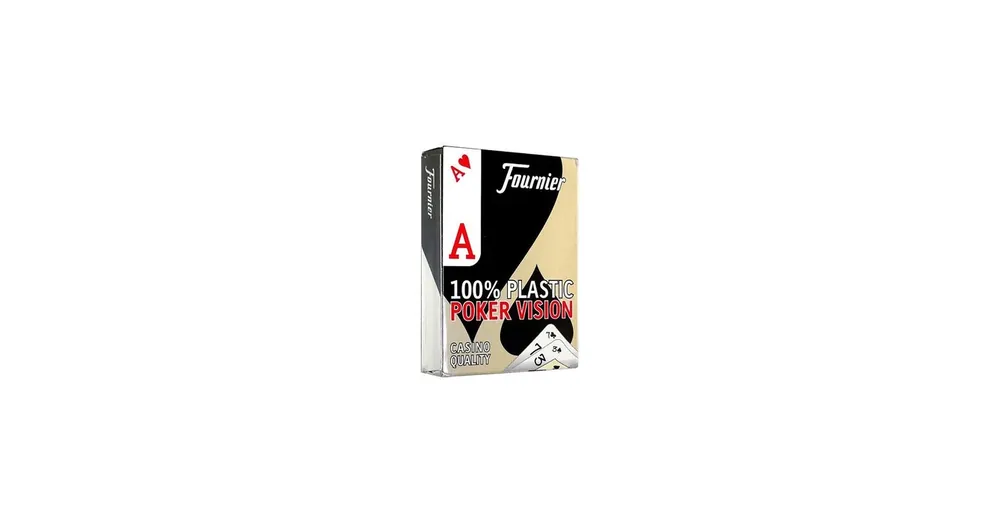 Alacsony ár Poker Vision plasztik póker kártya