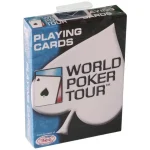 Kedvezmény World Poker Tour kártya, piros-kék