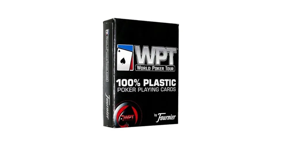 Vásárlói kedvenc WPT 100% plasztik, jumbo index kártya