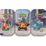 Pokémon TCG Lumiose City Mini Tin Gyűjtői kártyacsomag Expressz kézbesítés