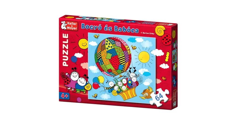 Rendeld meg most Bogyó és Babóca Puzzle Léghajó