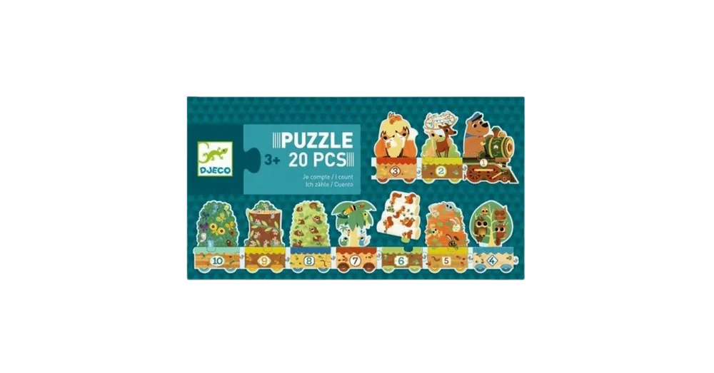 Utolsó esély Djeco Számpárosító puzzle - Puzzle Duo