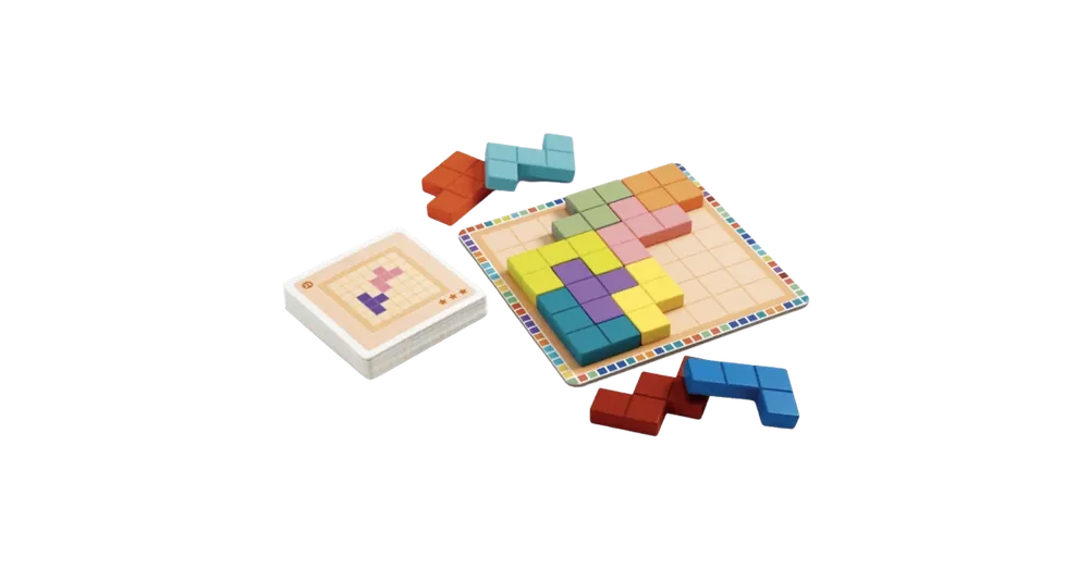 Djeco - Tetris négyzetkirakó Szezonális akció