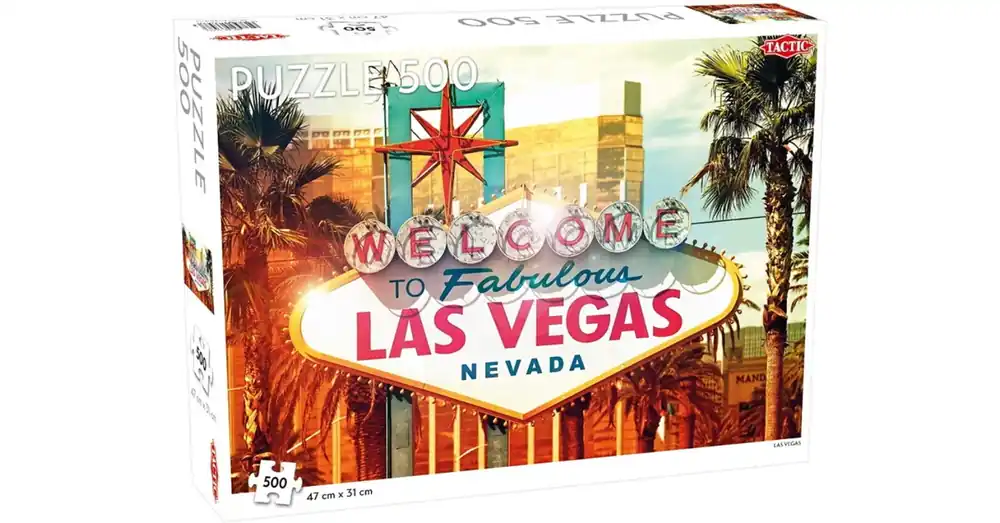 Legkelendőbb Tactic- Üdvözöljük Las Vegas-ban ! puzzle, 500 db-os