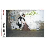 Banksy - Szobalány puzzle Legnépszerűbb