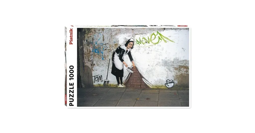 Banksy - Szobalány puzzle Legnépszerűbb