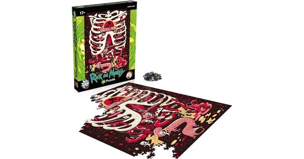 Rick and Morty Anatomy Park 1000 db puzzle Különleges ajánlat