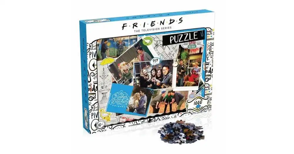 Kihagyhatatlan ajánlat Friends Scrapbook 1000 db puzzle