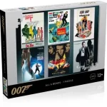 Szezonális akció 007 James Bond Movie poster 1000 db puzzle