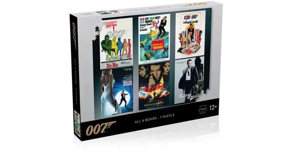 Szezonális akció 007 James Bond Movie poster 1000 db puzzle