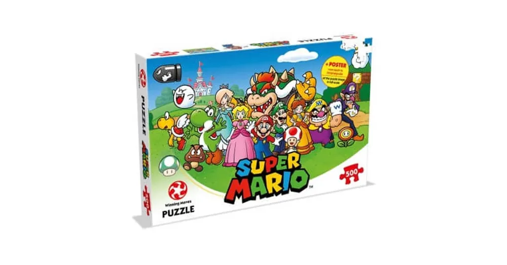 Szuper akció Mario and Friends 500 db puzzle