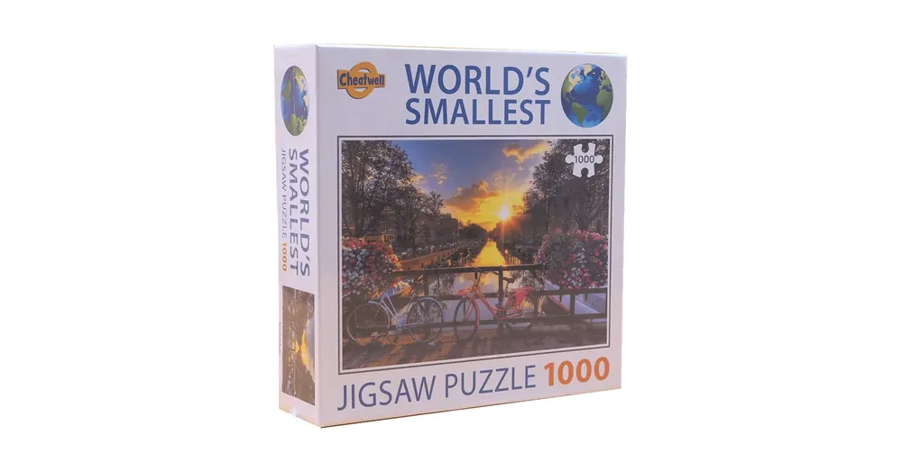 Exkluzív ajánlat A világ legkisebb kirakósa - Amsterdam puzzle, 1000 db-os