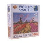 A világ legkisebb kirakósa - Holland Szélmalom puzzle, 1000 db-os Azonnal elérhető