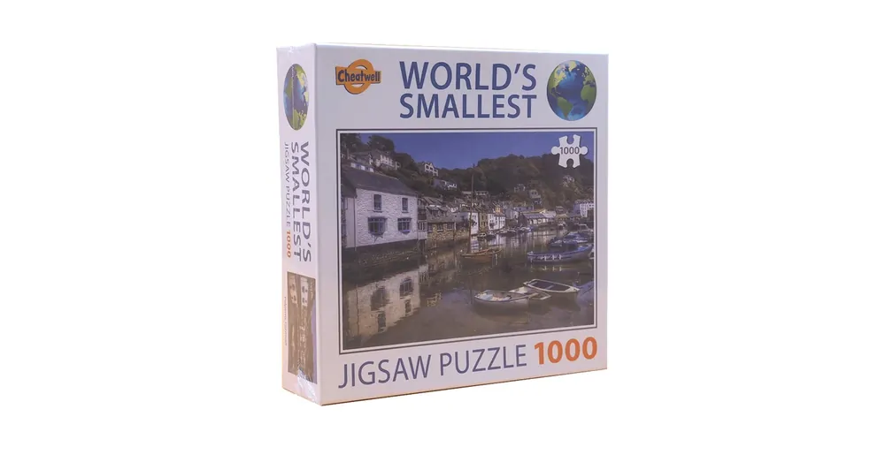 A világ legkisebb kirakósa - Polperro puzzle, 1000 db-os Gyors szállítás