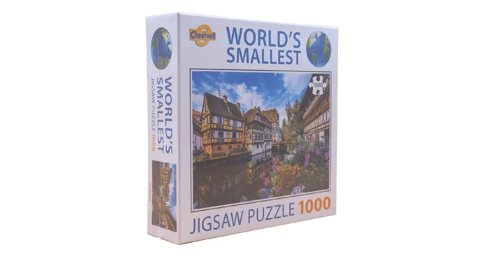 A világ legkisebb kirakósa - Strassbourg puzzle, 1000 db-os Gyors kiszállítás