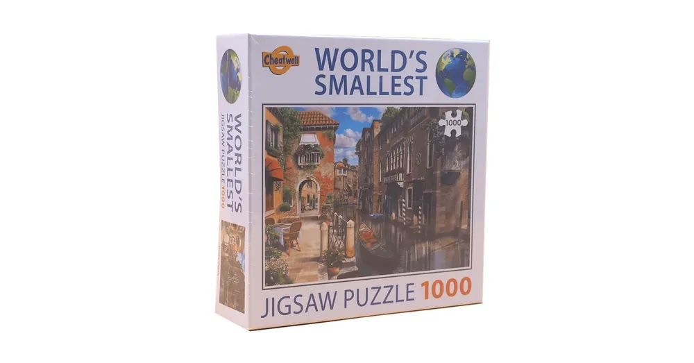 A világ legkisebb kirakósa - Velence csatornái puzzle, 1000 db-os Gyors szállítás