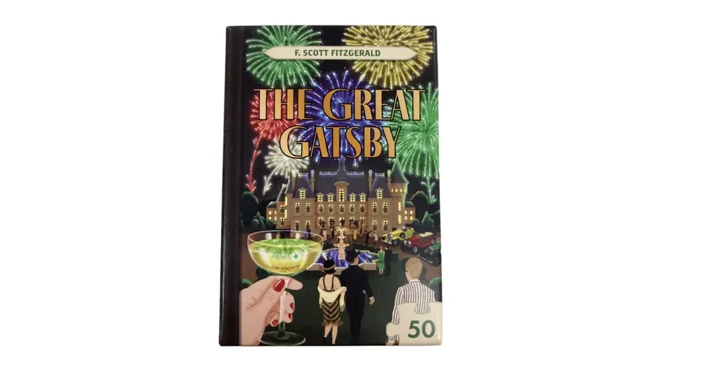 Ne maradj le PP Mini Jigsaw Library - A Nagy Gatsby puzzle