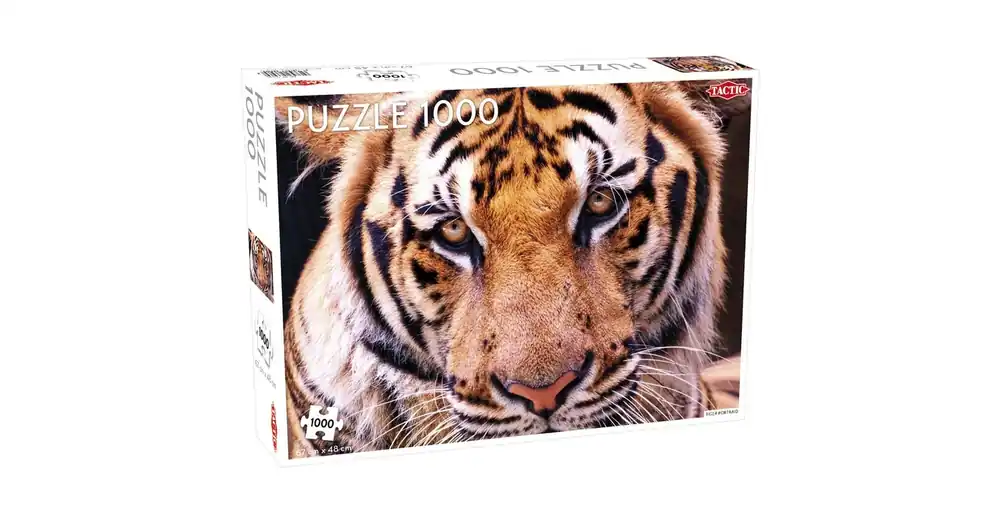 Legnépszerűbb Tactic - Tigris portré puzzle 1000 pcs