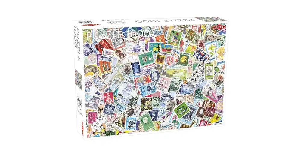 Biztonságos vásárlás Tactic -Bélyeggyűjtemény puzzle 1000 pcs