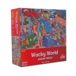 Prémium Wacky World puzzle, 1000 db-os - Garázs