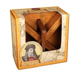 Nagy Elmék - Da Vinci Helikopter Professor Puzzle ördöglakat Gyors szállítás