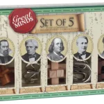 Legjobb ár Nagy Elmék Professor Puzzle 5db-os ördöglakat szett