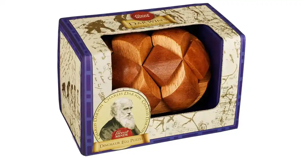 Nagy Elmék - Darwin Az evolució tojása Professor Puzzle ördöglakat Kedvezményes ár