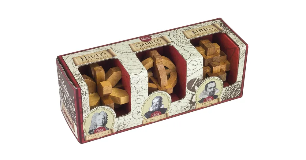 Nagy Elmék - Halley, Galileo és Kepler ördöglakat szett Csak ma