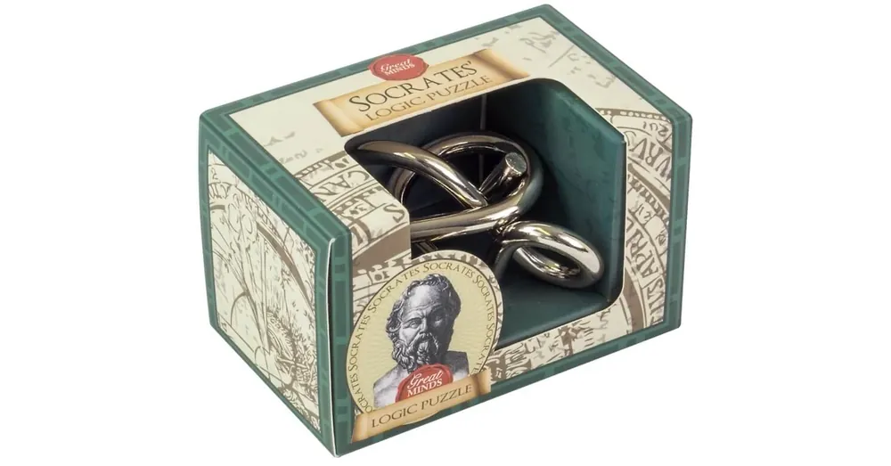 Biztonságos vásárlás Nagy Elmék - Szókratész Logika Professor Puzzle mini ördöglakat