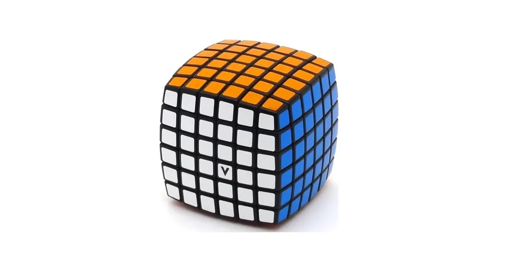 V-CUBE 6x6 versenykocka, fekete, lekerekített Olcsóbb