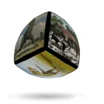 Azonnali szállítás V-Cube 2x2 versenykocka, lekerekített, Dinoszaurusz