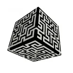 V-Cube 3x3 versenykocka, Labirintus Olcsó