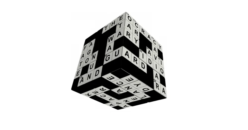 V-Cube 3x3 versenykocka, Keresztrejtvény Legkelendőbb