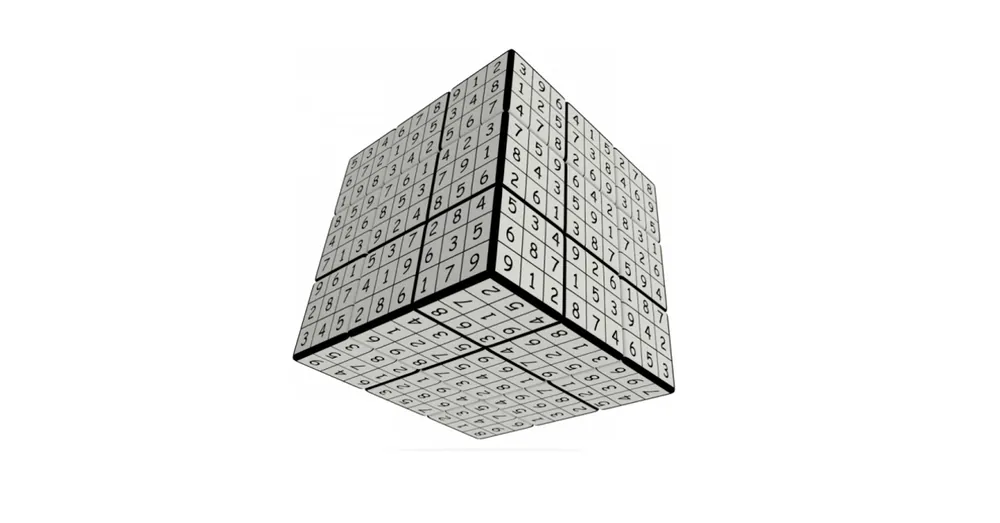 V-Cube 3x3 versenykocka, V-udoku Újdonság