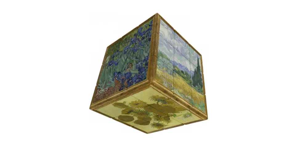 Szuper ajánlat V-Cube 3x3 versenykocka, Van Gogh