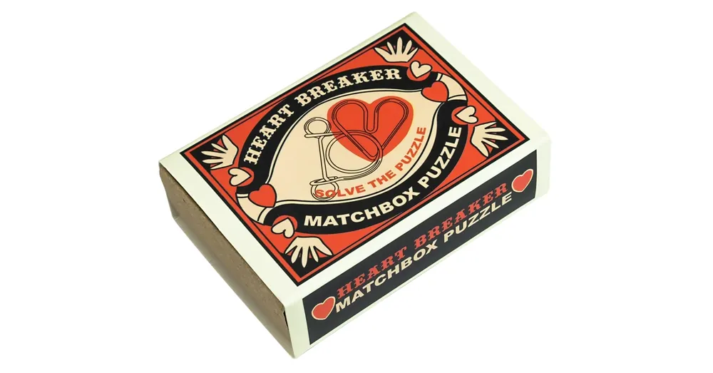Heart Breaker Matchbox Professor Puzzle ördöglakat Expressz szállítás
