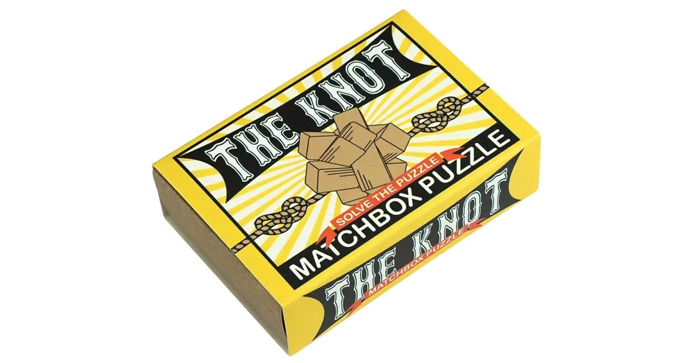 The Knot Matchbox Professor Puzzle ördöglakat Biztonságos fizetés