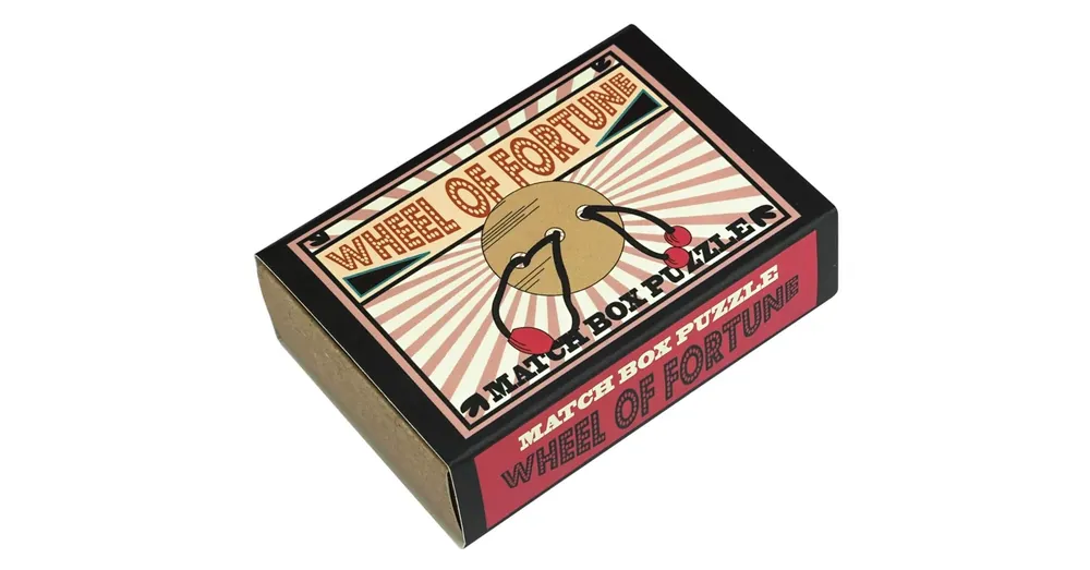 Vásárlói kedvenc Wheel of Fortune Matchbox Professor Puzzle ördöglakat