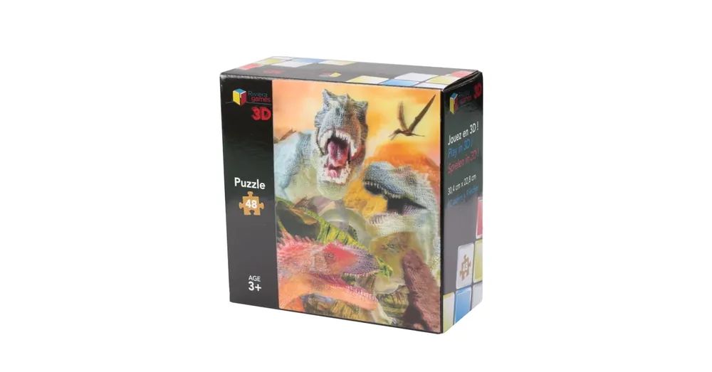 The Dinosaurs - 48 darabos 3D puzzle Gyors kiszállítás