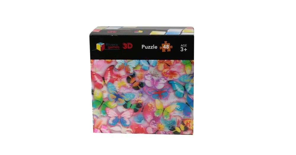 The Butterflies - 48 darabos 3D puzzle Biztonságos fizetés