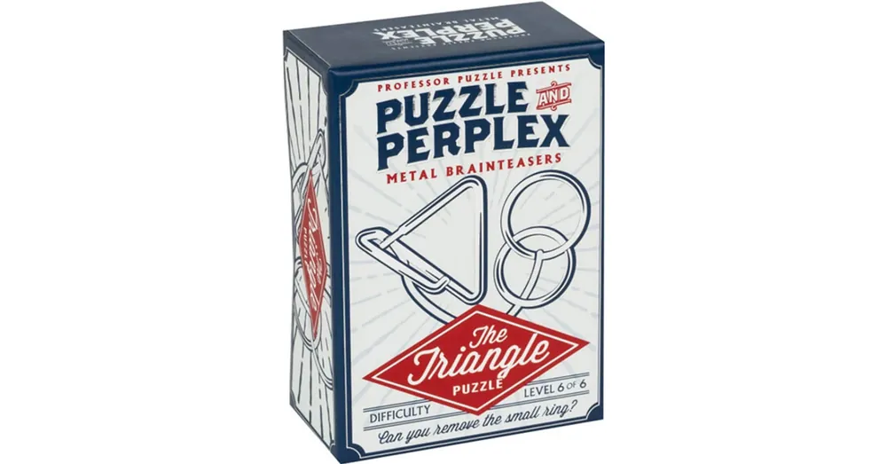 Olcsó Professor Puzzle The Triangle fém ördöglakat