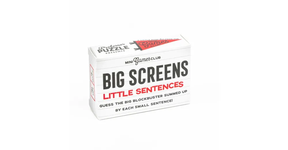 Legnépszerűbb Matchbox kártyajáték - Big screens - Little sentences