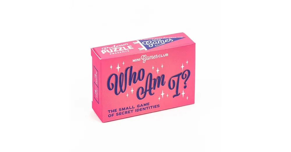 Árengedmény Matchbox kártyajáték - Who am i ?, angol