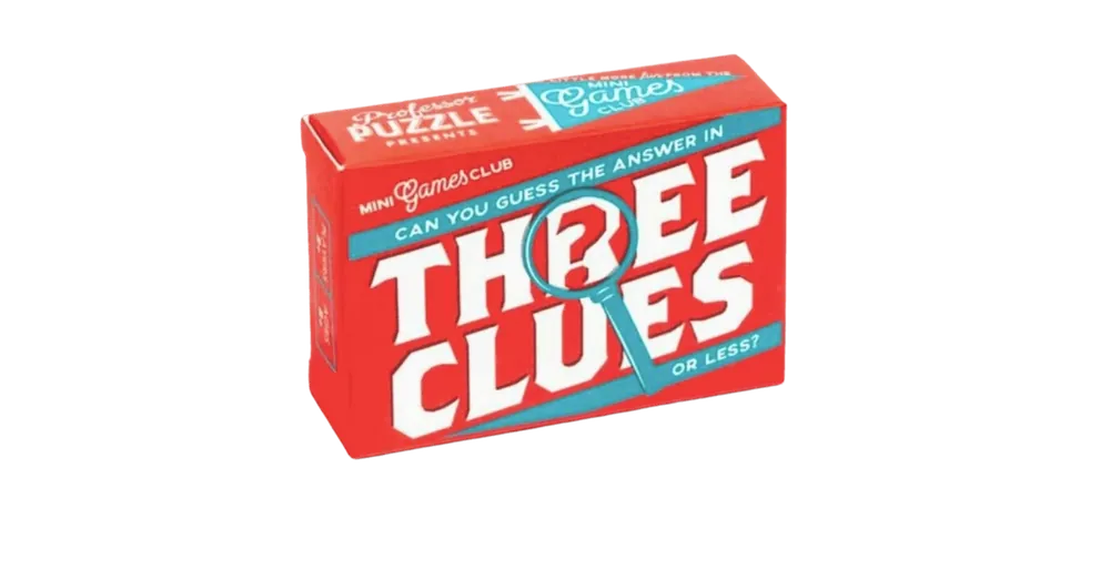 Matchbox angol nyelvű kártyajáték -Three clues Szezonális akció